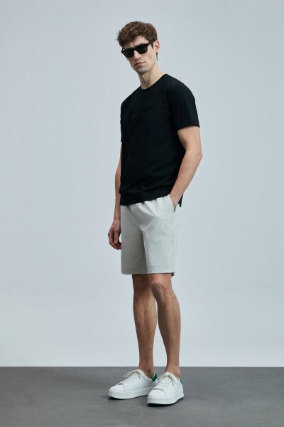 Onıx Modern Grafik T- Shirt Siyah - LUFIAN (1)