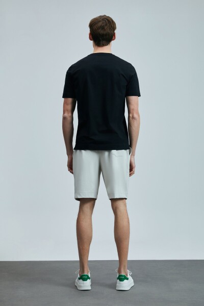 Onıx Modern Grafik T- Shirt Siyah - 6