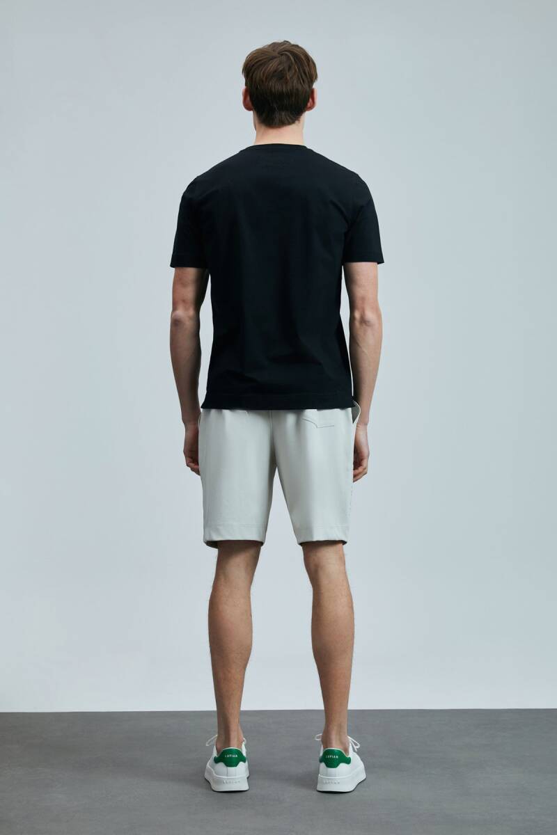 Onıx Modern Grafik T- Shirt Siyah - 6