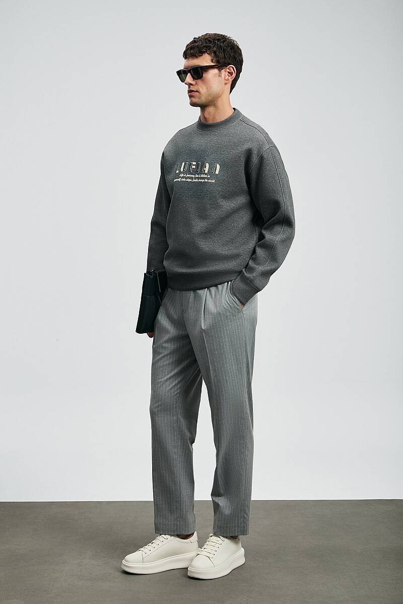 Oracle Erkek Sweatshirt Antrasit - 3