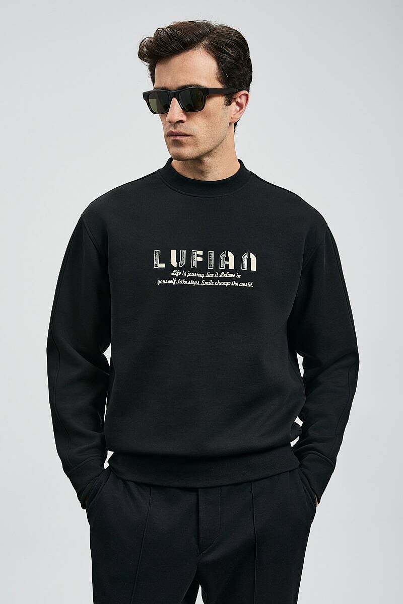 Oracle Erkek Sweatshirt Siyah - 1