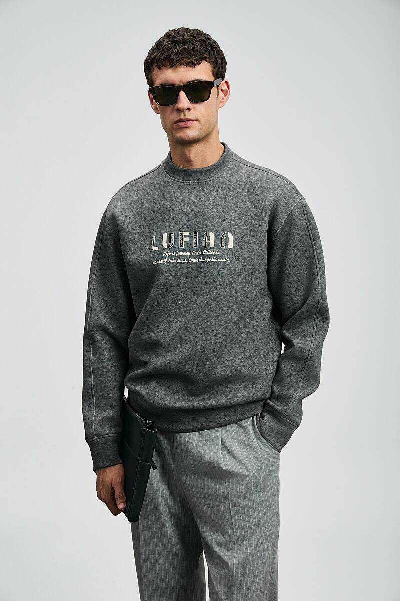 Oracle Men’s Sweatshirt Anthracite - 2