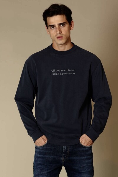 Orsa Erkek Sweatshirt Siyah - 1