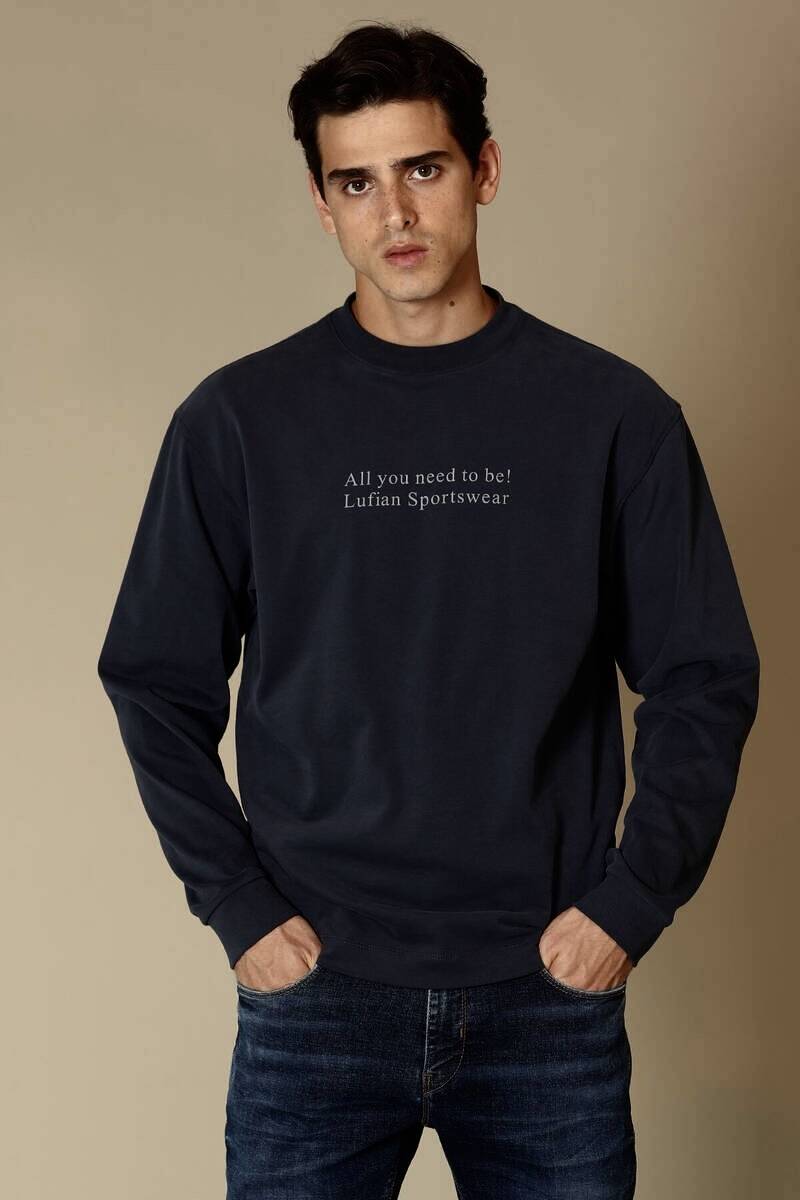 Orsa Erkek Sweatshirt Siyah - 1