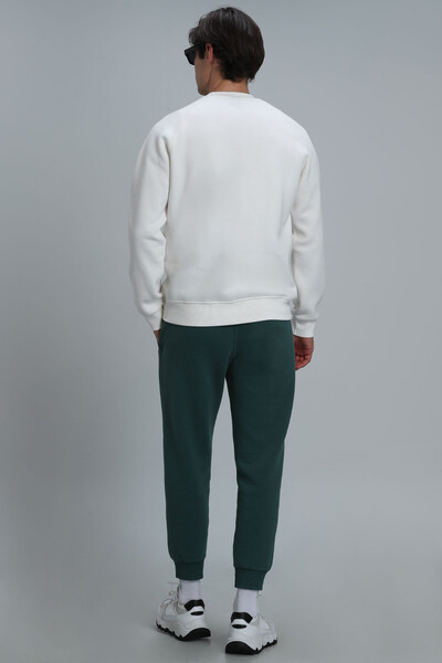 Owen Erkek Sweatshirt Kırık Beyaz - 6