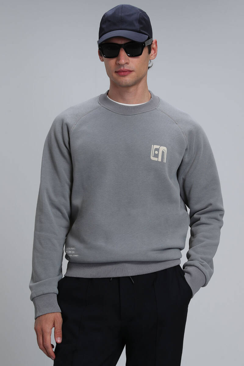 Owen Erkek Sweatshirt Nefti Yeşil - 1