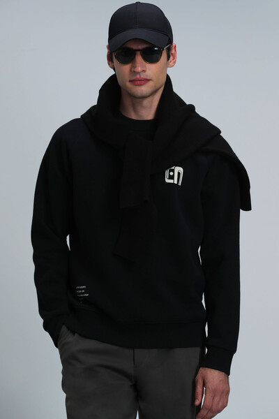 Owen Erkek Sweatshirt Siyah - 1