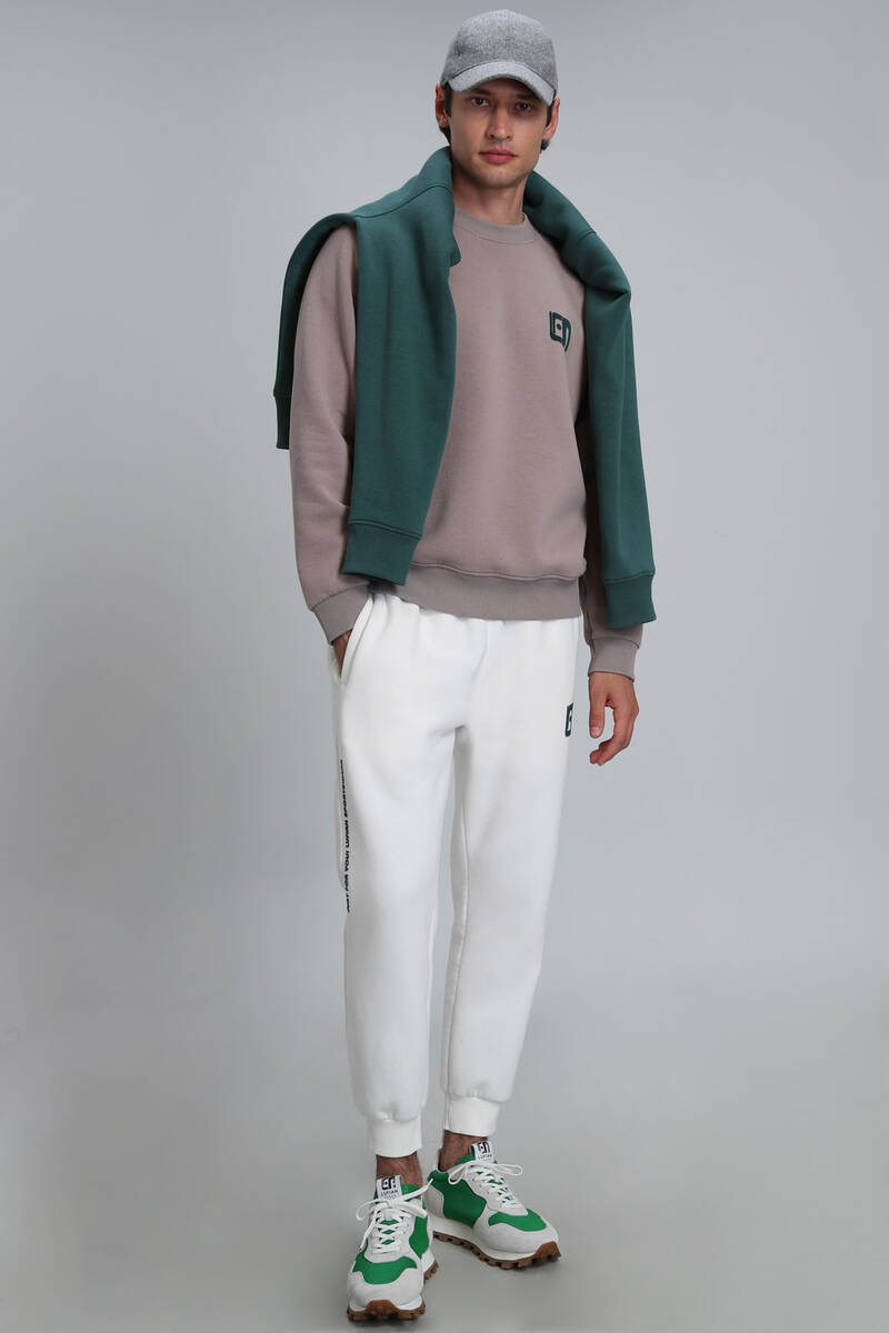 Owen Erkek Sweatshirt Vizon - 2