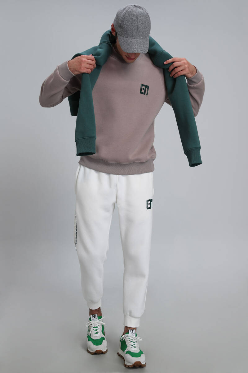 Owen Erkek Sweatshirt Vizon - 3