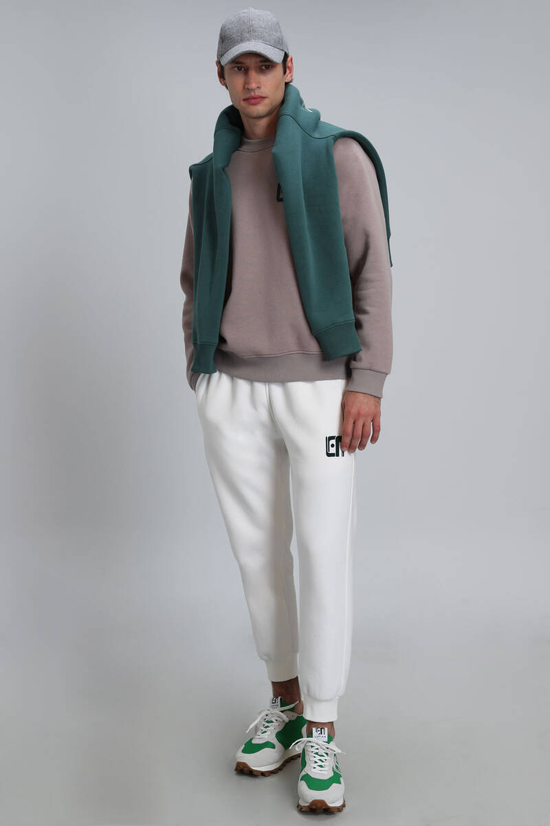 Owen Erkek Sweatshirt Vizon - 4