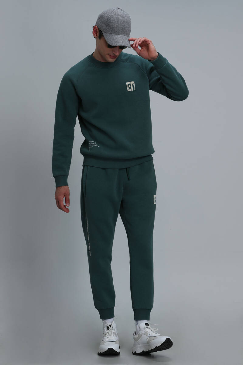 Owen Erkek Sweatshirt Yeşil - 5