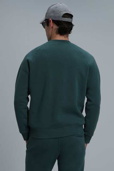 Owen Erkek Sweatshirt Yeşil - 6