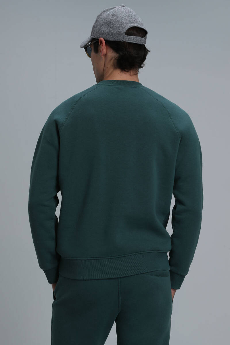Owen Erkek Sweatshirt Yeşil - 6