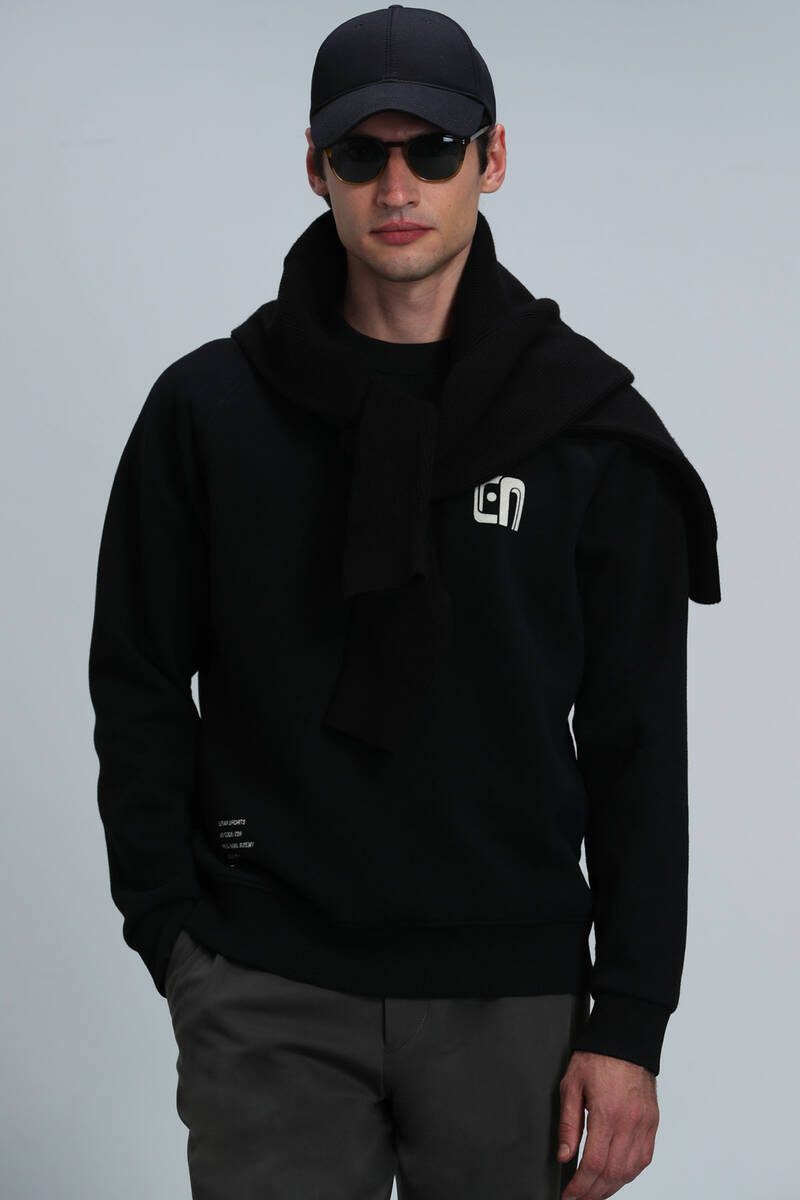 Owen Men's Sweatshirt Black - 1