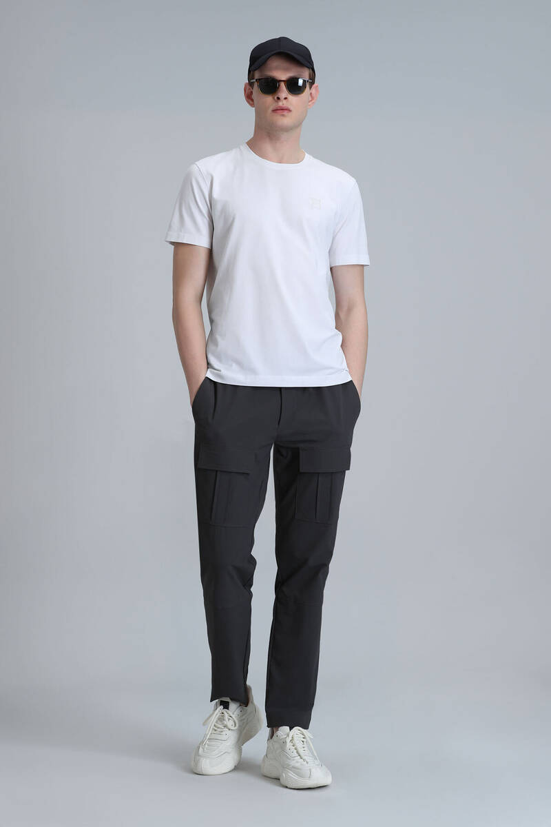 Pablo Modern Grafik T-Shirt Beyaz - 4