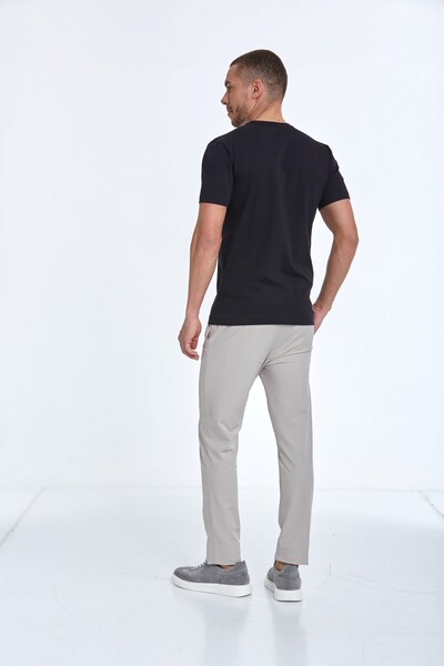 Palm Printed Cotton Crew Neck T-Shirt - 10