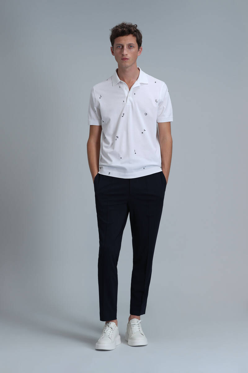 Pascal Smart Men's Polo T-Shirt White - 2
