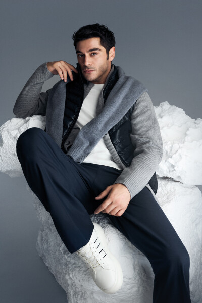 Patrice Men's Long Sleeve T-Shirt Off White - LUFIAN