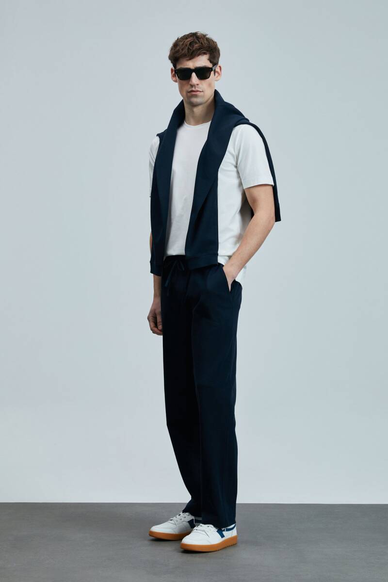 Peace Modern Grafik T- Shirt Kırık Beyaz - 4