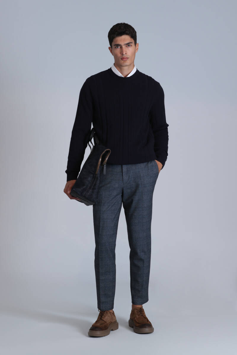 Peter Smart Erkek Chino Pantolon Slim Fit Gri - 2