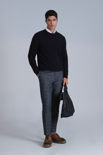 Peter Smart Men's Chino Pants Slim Fit Gray - LUFIAN