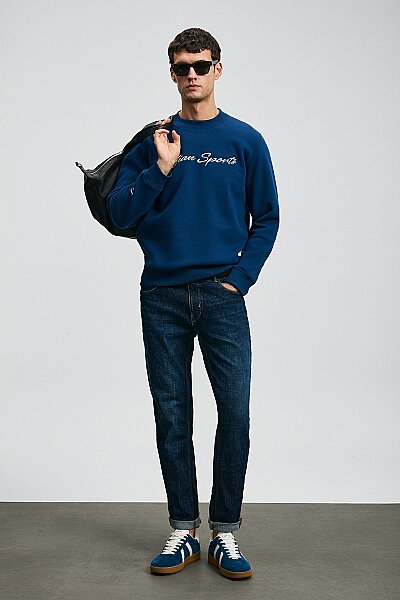 Peter Spor Jean Erkek Pantolon Slim Fit Mavi - 4