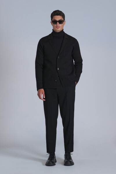 Pier Sport Men's Chino Pants Slim Fit Black - 3