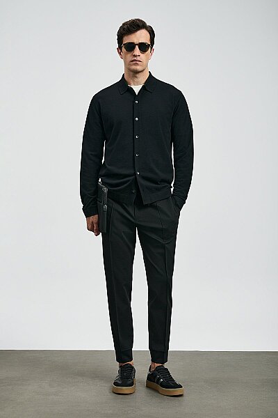 Pıto Jogger Pantolon Slim Fit Siyah - LUFIAN
