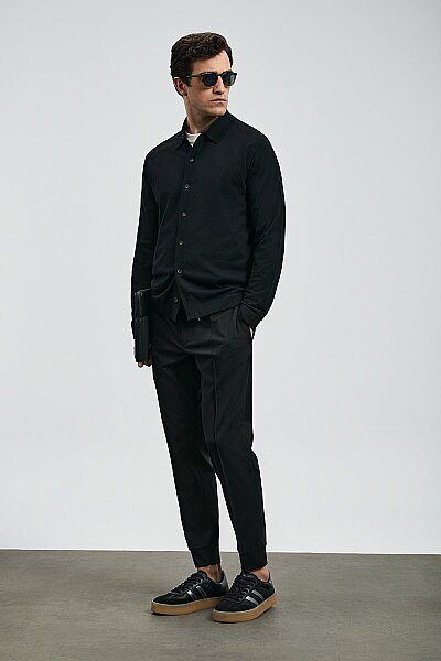 Pıto Jogger Pantolon Slim Fit Siyah - 3