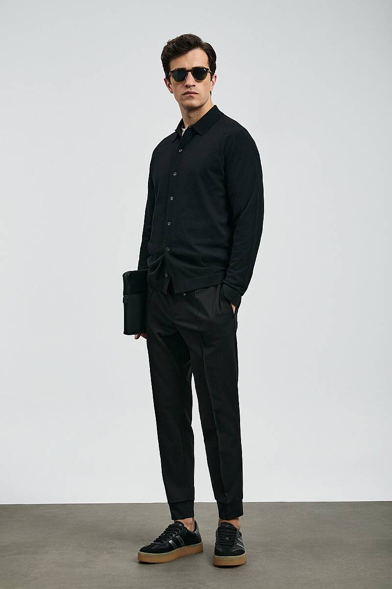 Pıto Jogger Pantolon Slim Fit Siyah - 5