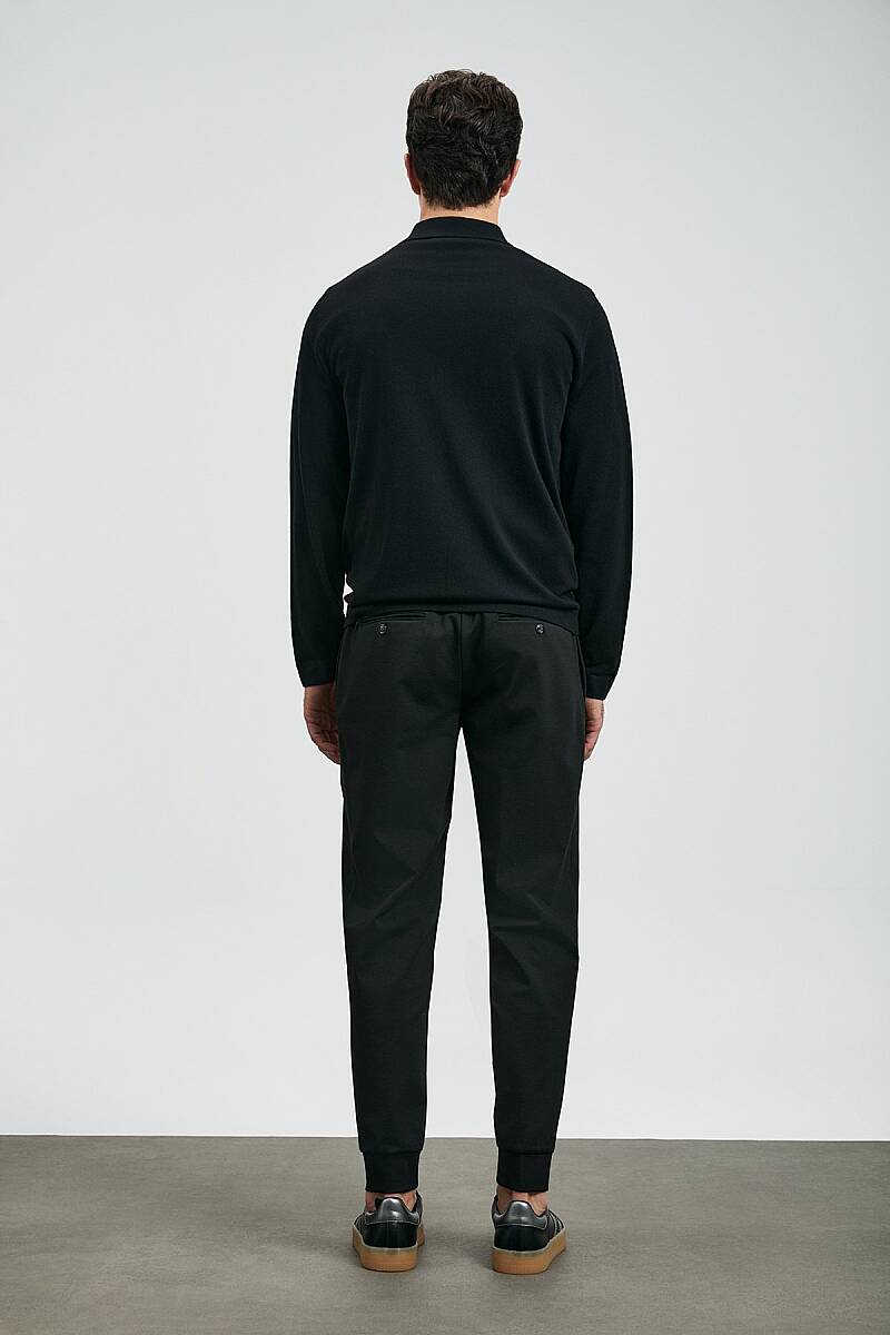 Pıto Jogger Pantolon Slim Fit Siyah - 6
