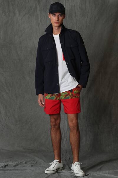 Poınt Erkek Deniz Şortu Kırmızı - LUFIAN