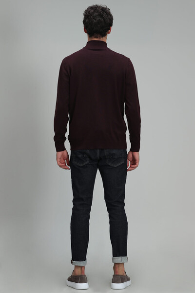 Poınt Men's Mock Turtleneck Sweater - 3