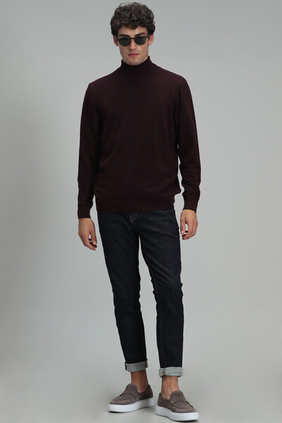 Poınt Men's Mock Turtleneck Sweater - 5