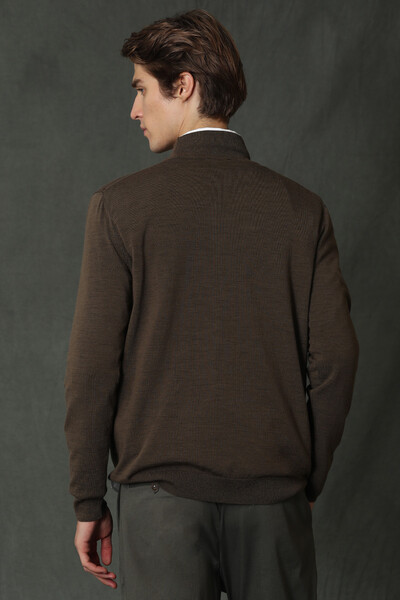 Poınt Men's Mock Turtleneck Sweater - Thumbnail