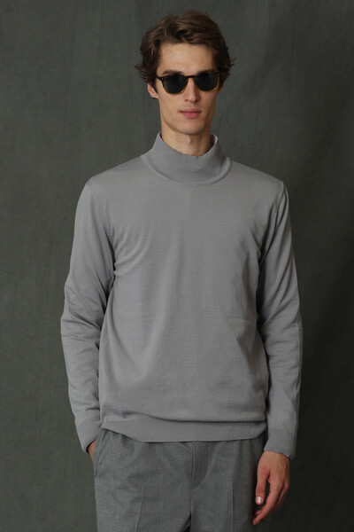 Poınt Men's Mock Turtleneck Sweater - 13