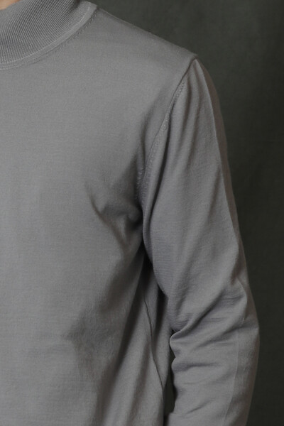 Poınt Men's Mock Turtleneck Sweater - 15