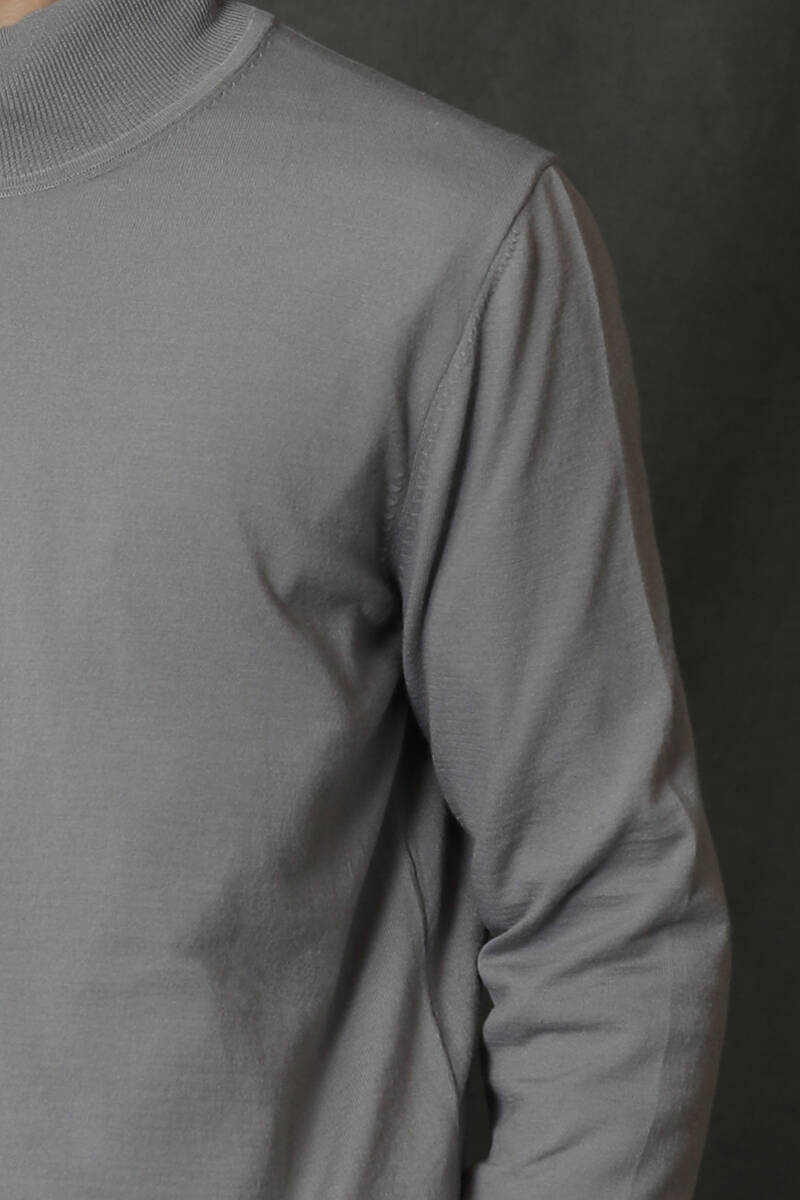 Poınt Men's Mock Turtleneck Sweater - 15