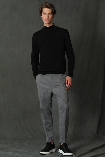 Poınt Men's Mock Turtleneck Sweater - 21