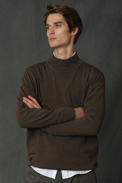 Poınt Yarım Balıkçı Erkek Kazak - 12