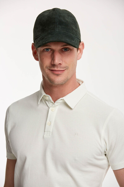 Polo Neck Men's T-Shirt with Same Collar - Thumbnail