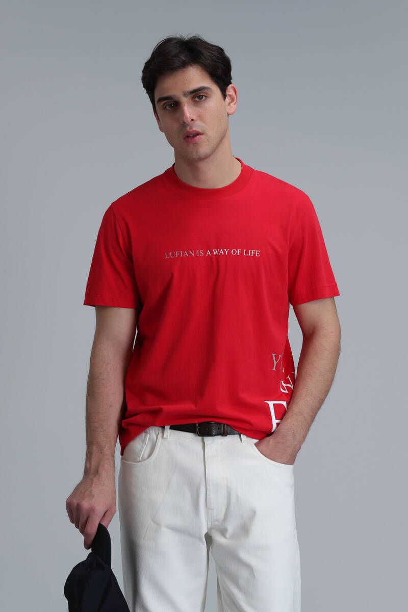 Potter Modern Graphic T-Shirt Red - 1