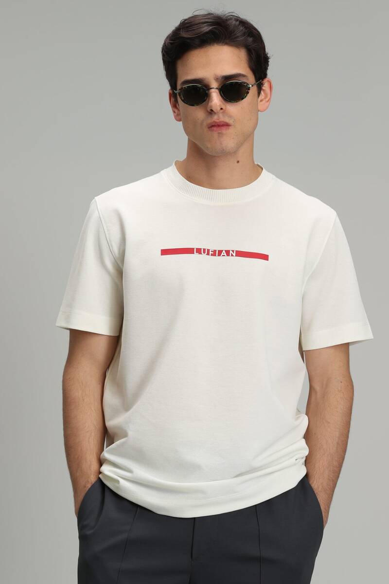 Приталенная мужская базовая футболка
