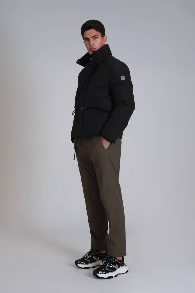 Proper Goose Down Men's Coat Black - 1