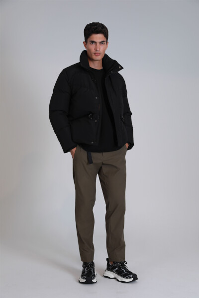 Proper Goose Down Men's Coat Black - 4