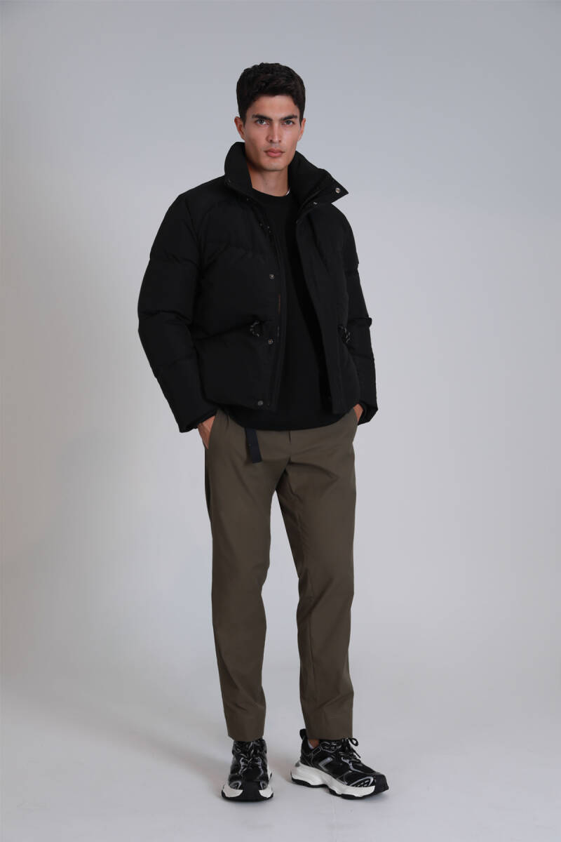 Proper Goose Down Men's Coat Black - 4