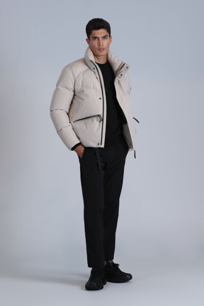 Proper Goose Down Men's Coat Stone 