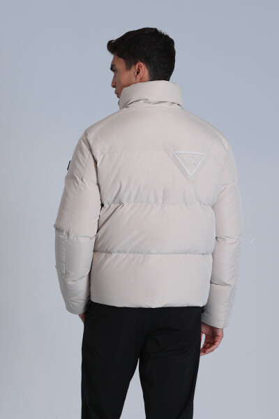 Proper Goose Down Men's Coat Stone - 6