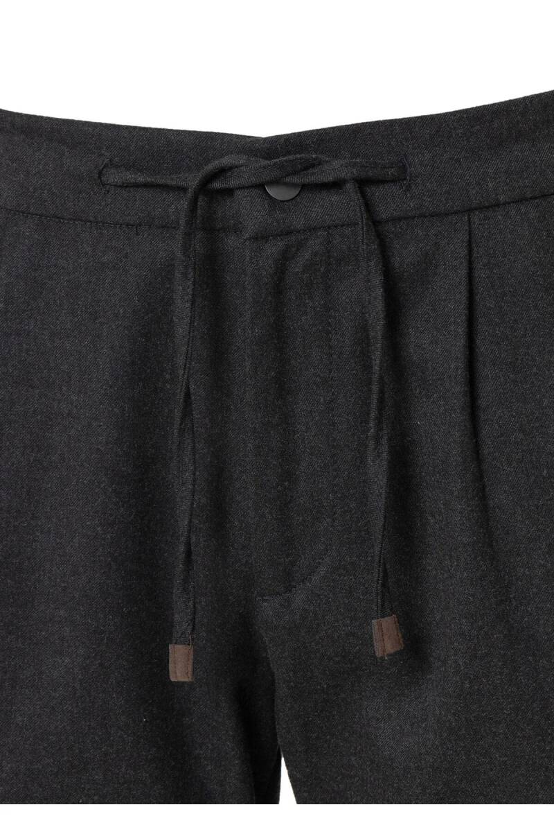 Rabat Anthracite Color Chino Trousers - 2