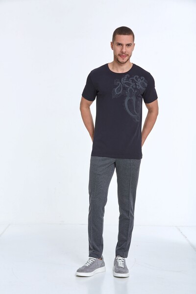 Rafael Printed Men's T-Shirt Black - 2